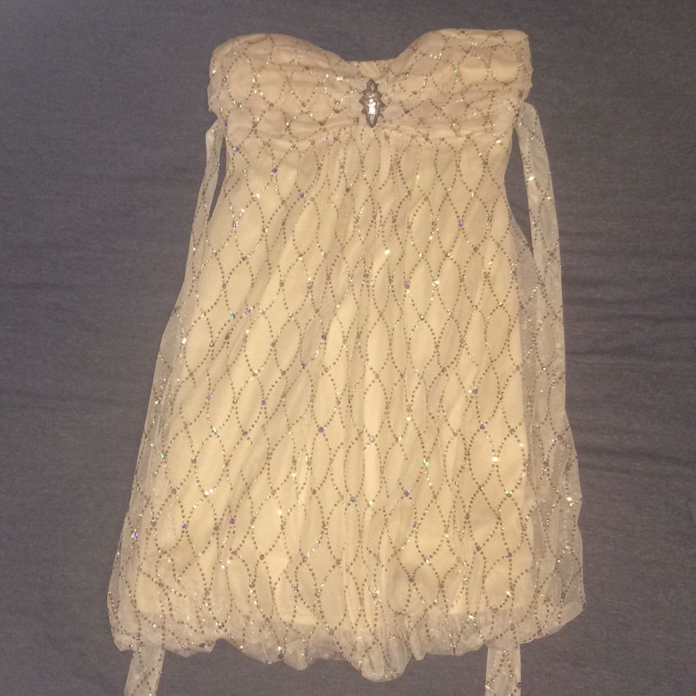 Gold Cocktail Dress